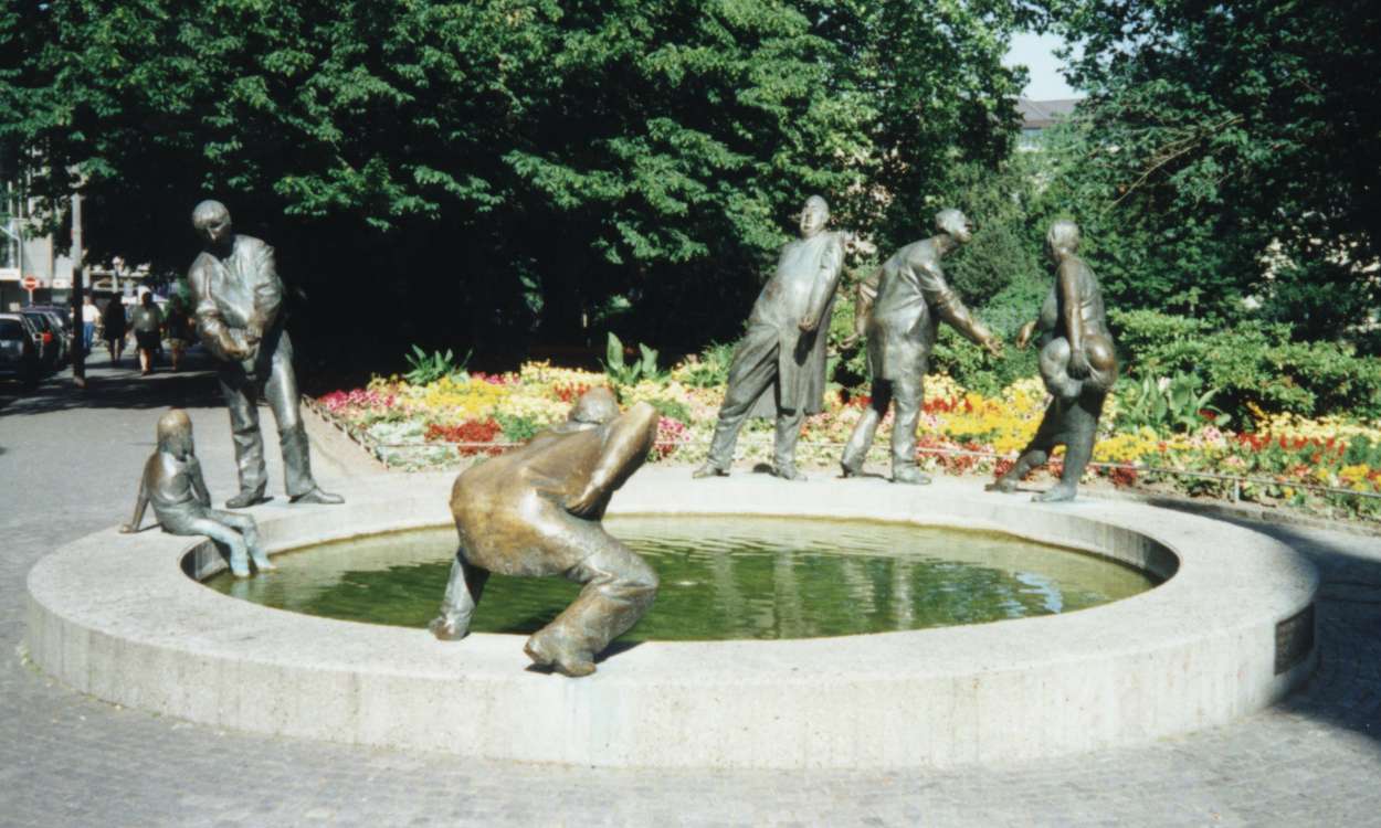 Bild Geldbrunnen Aachen