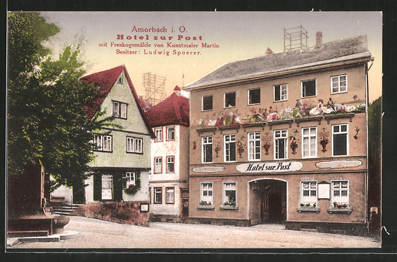 Bild Hotel Post Das Adorno Haus Amorbach