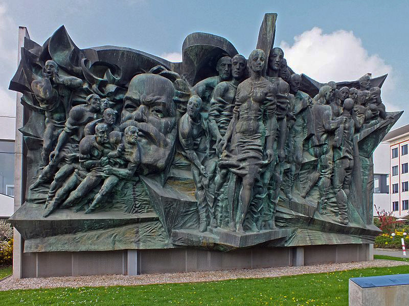 Bild Karl Marx Relief am Leipziger Augustusplatz