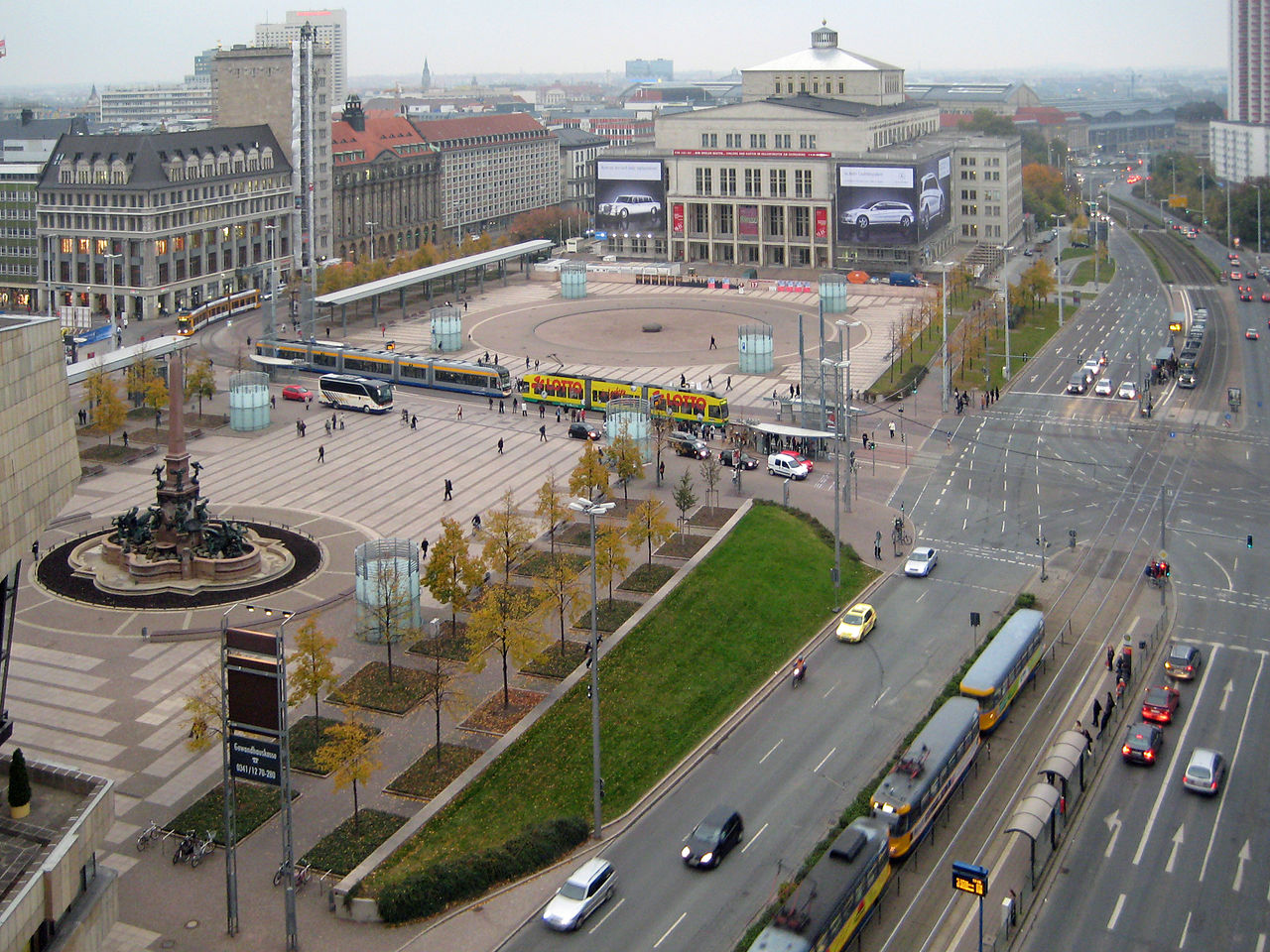 Bild Augustusplatz Leipzig
