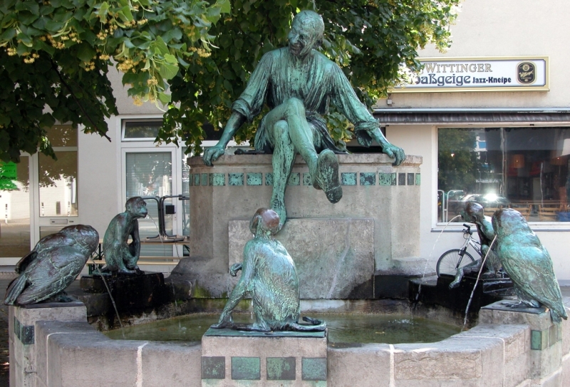 Bild Eulenspiegel Brunnen Braunschweig