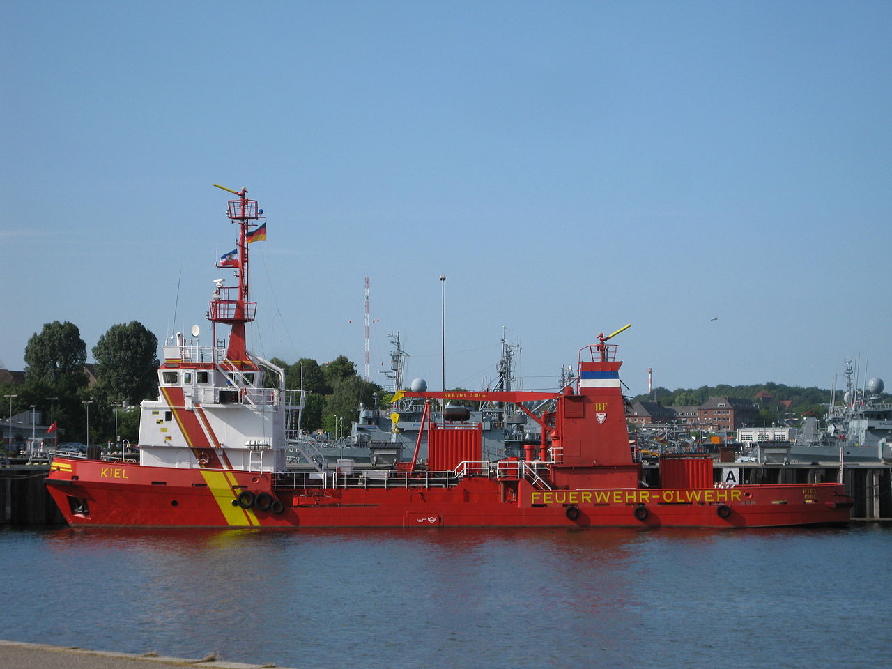 Bild Feuerlöschboot Kiel