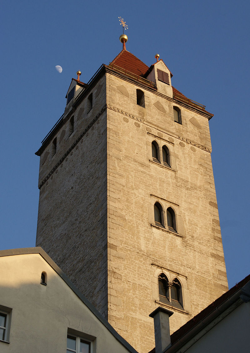 Bild Goldener Turm Regensburg
