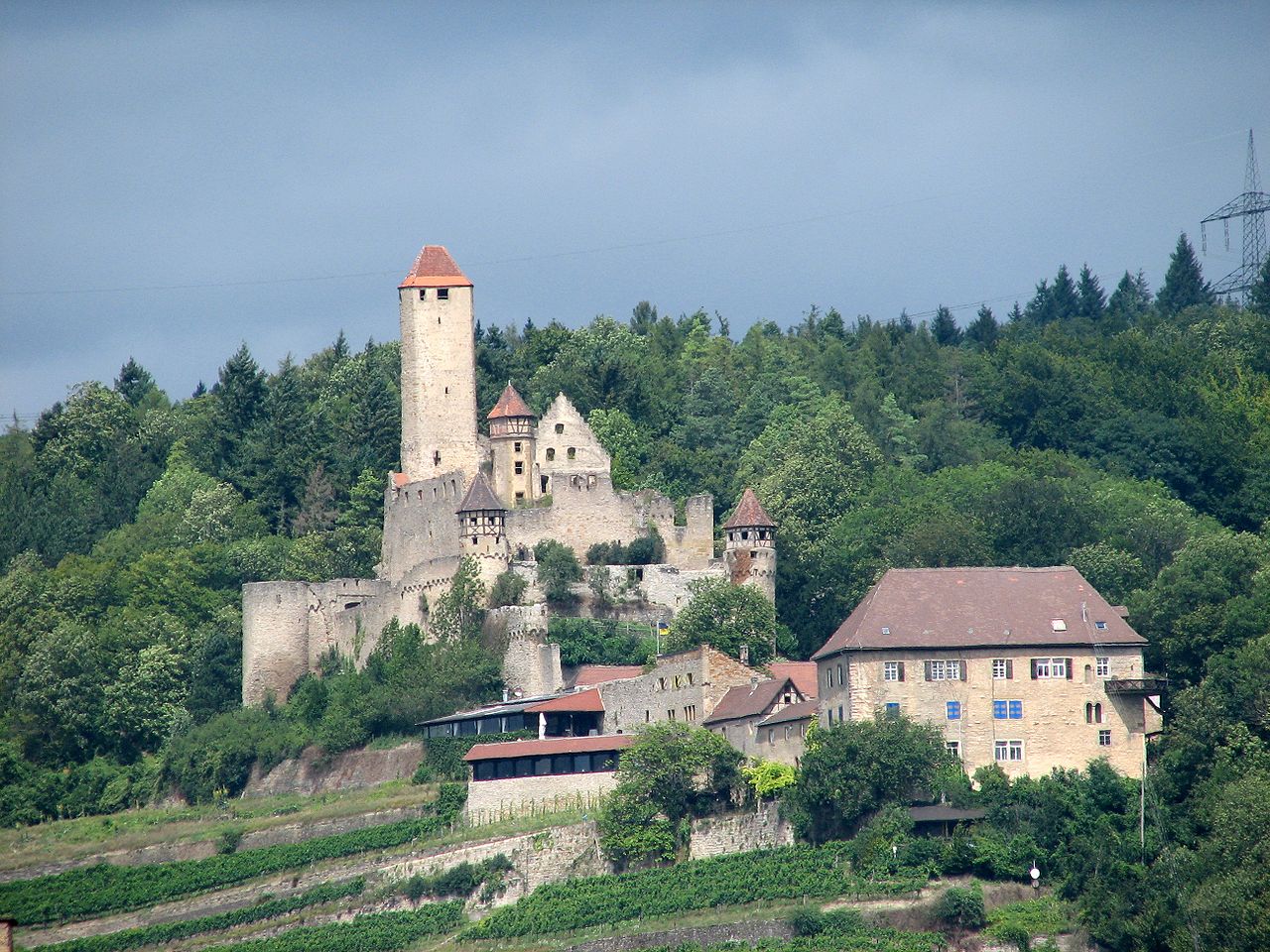 Bild Burg Hornberg Neckarzimmern