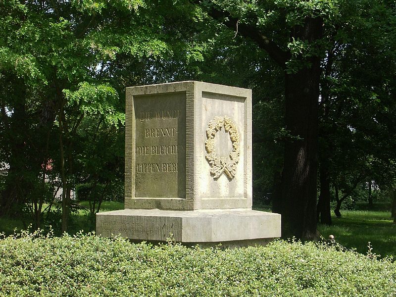 Bild Körner Denkmal Kitzen