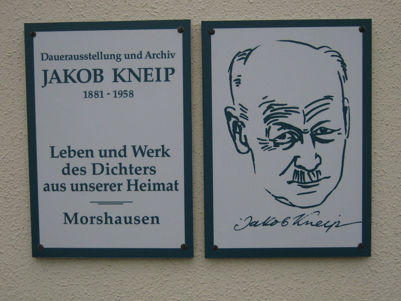 Bild Jakob Kneip Museum Morshausen