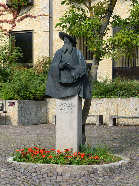Bild Cranach Denkmal Kronach