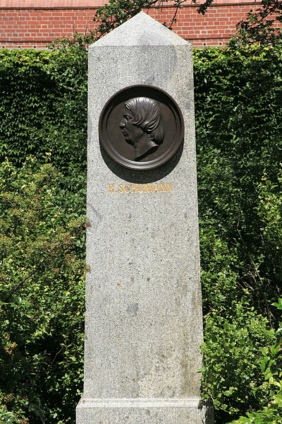 Bild Robert Schumann Denkmal Leipzig