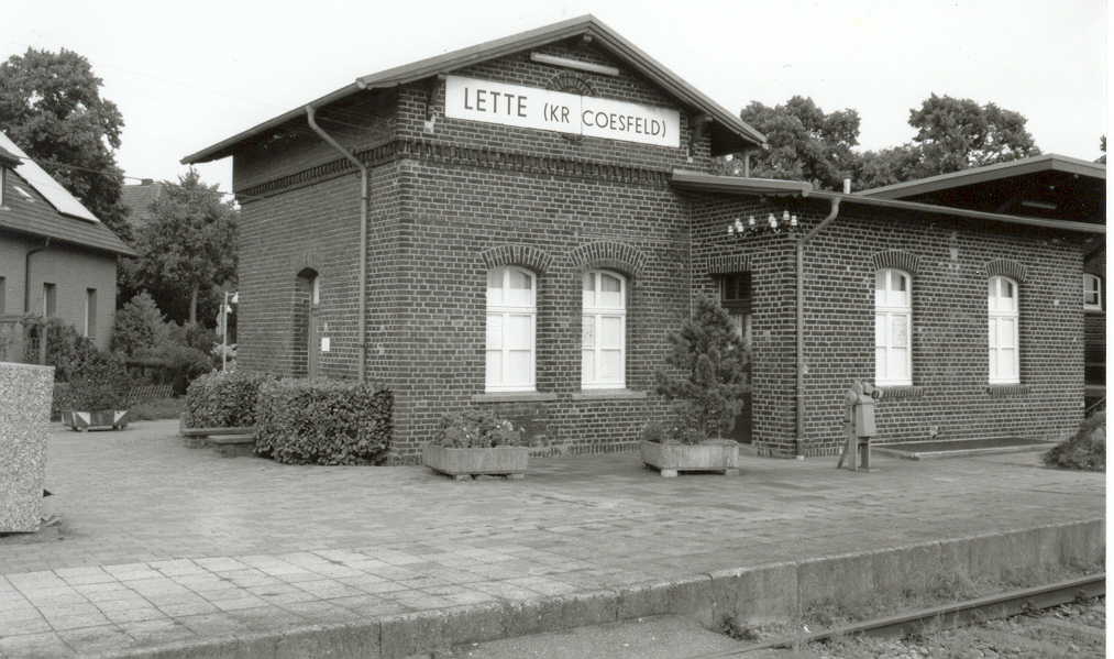 Bild Alter Bahnhof Lette