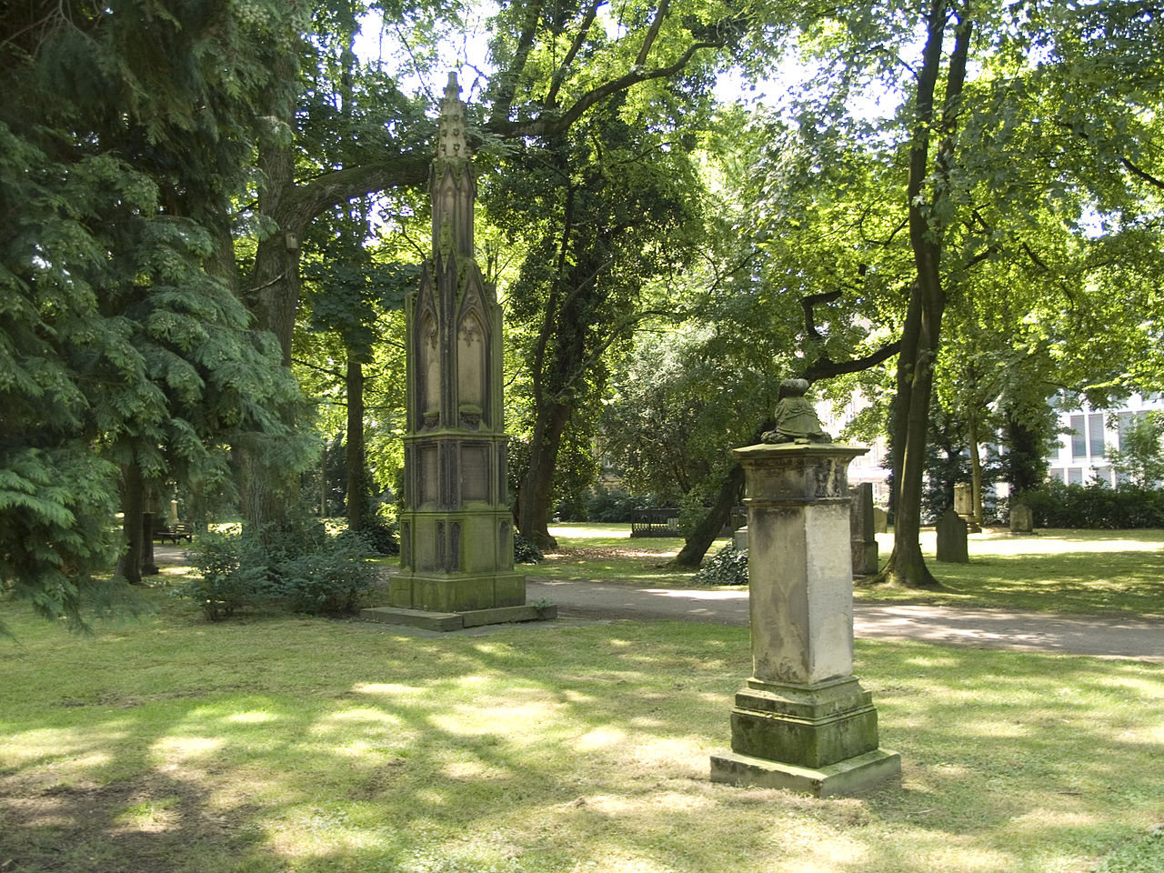 Bild Golzheimer Friedhof Düsseldorf