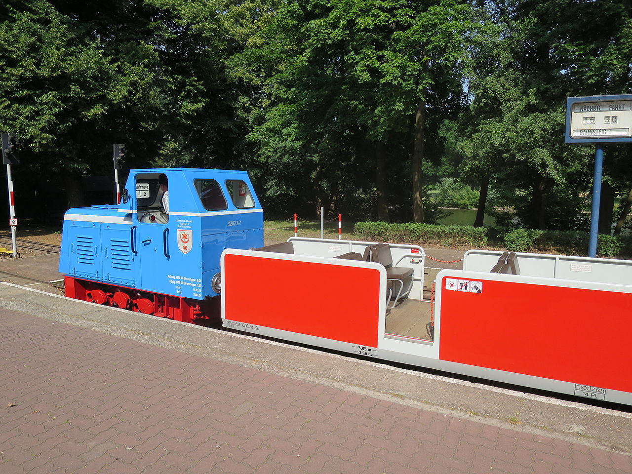 Bild Parkeisenbahn Peißnitz Express