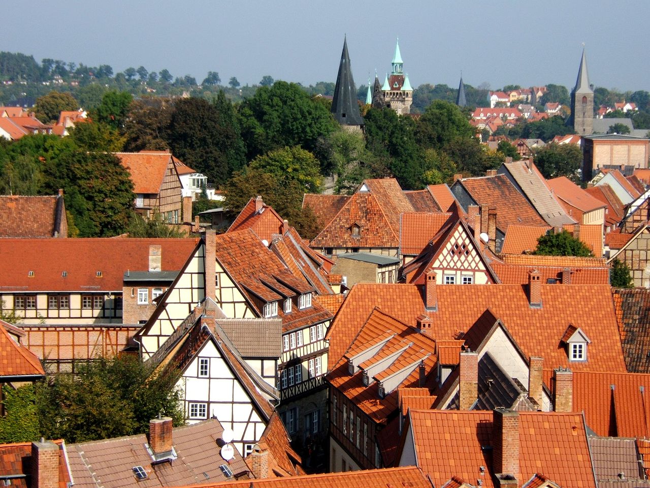 Bild Altstadt Quedlinburg