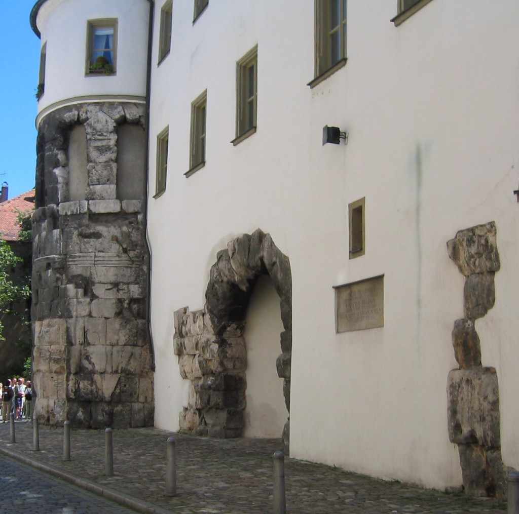Bild Porta praetoria Regensburg