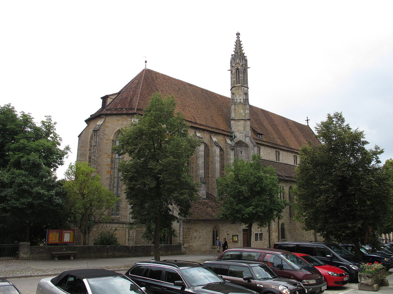 Bild Franziskanerkirche Rothenburg ob der Tauber