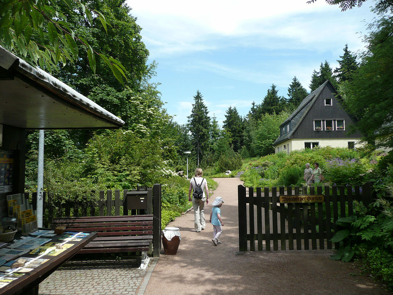 Bild Botanischer Garten Schellerhau