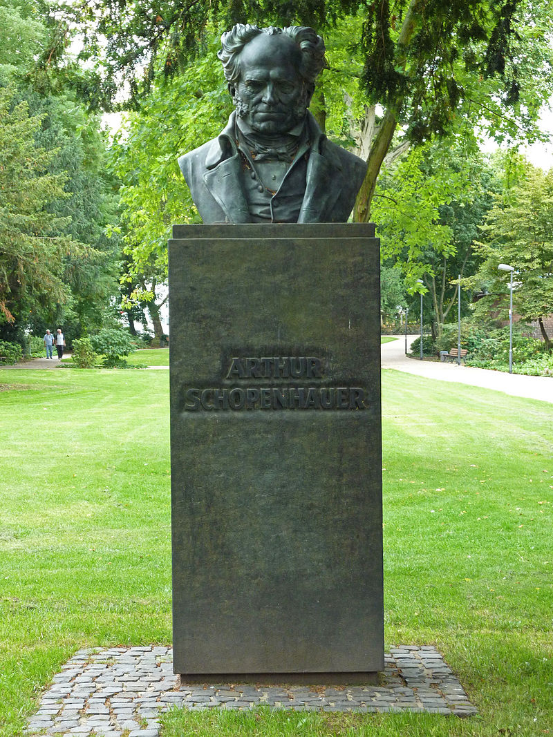 Bild Schopenhauer Denkmal Frankfurt am Main