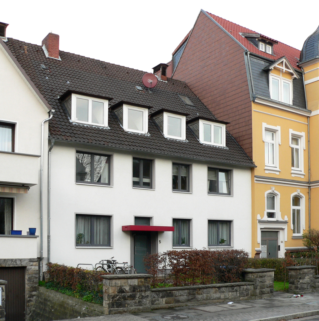 Bild Schwitters Wohnhaus Vielchenstraße Hannover