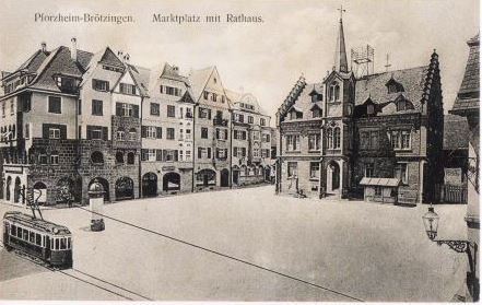 Bild Altes Rathaus Pforzheim Brötzingen