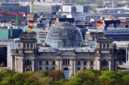 Bild Reichstagsgebäude Deutscher Bundestag Berlin