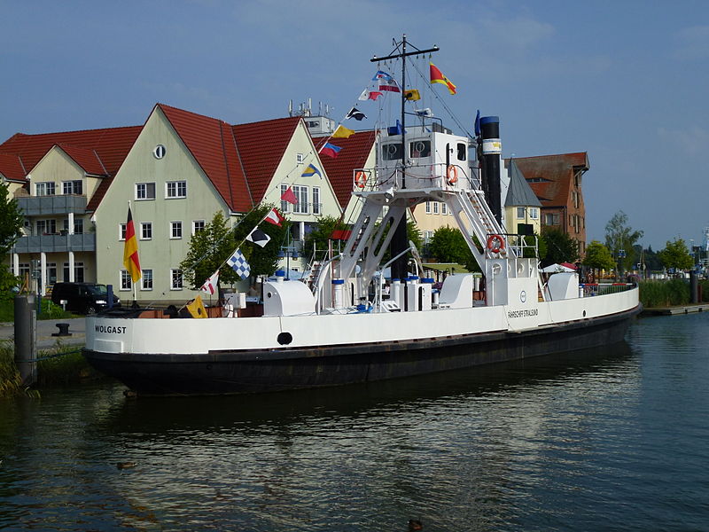 Bild Eisenbahndampffährschiff "Stralsund" Wolgast
