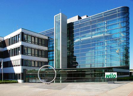 Bild Neuer Haupteingang WILO AG Dortmund