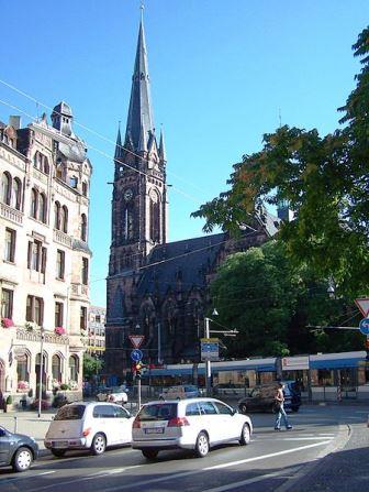 Bild Johanneskirche Saarbrücken
