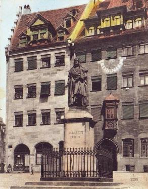 Bild Dürer Denkmal Nürnberg