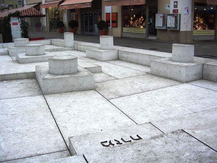 Bild Dani Karavan Denkmal Regensburg