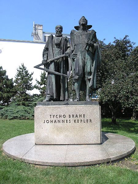 Bild Kepler Brahe Denkmal Prag