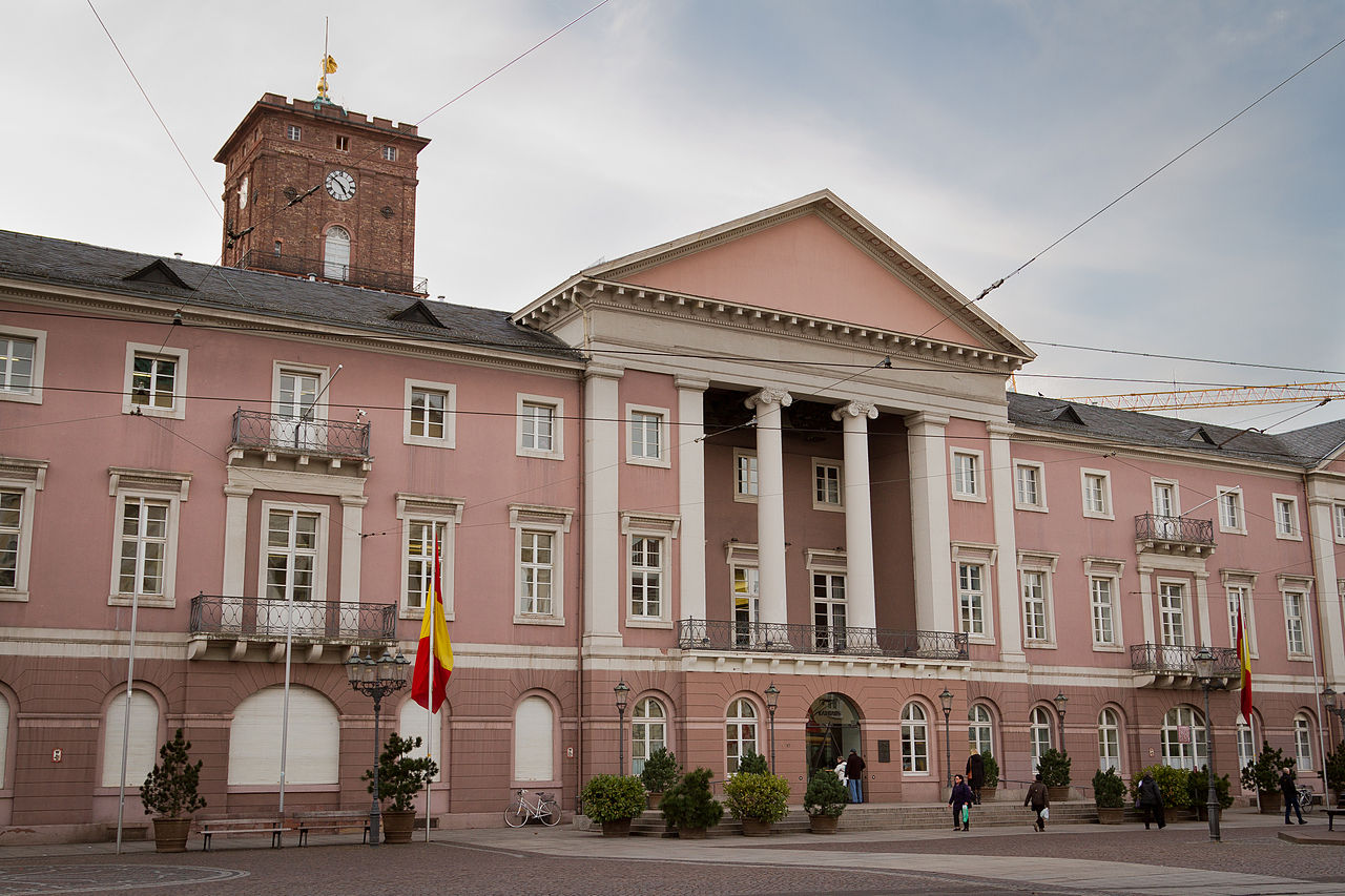 Bild Rathaus Karlsruhe