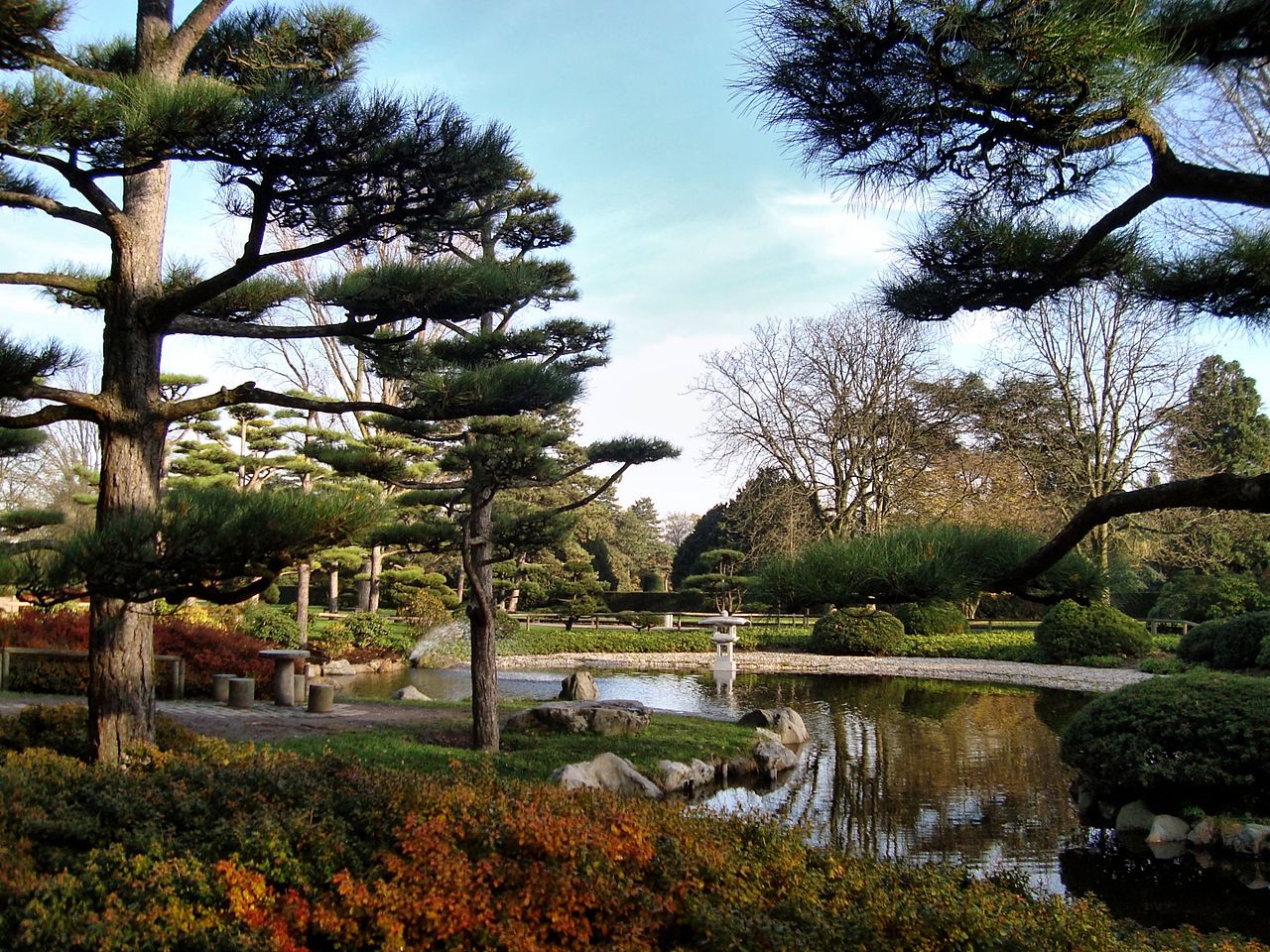 Bild Japanischer Garten Düsseldorf