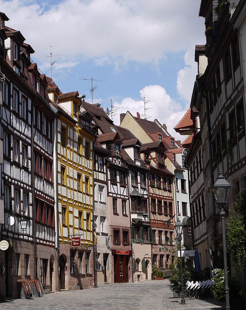 Bild Weißgerbergasse Nürnberg