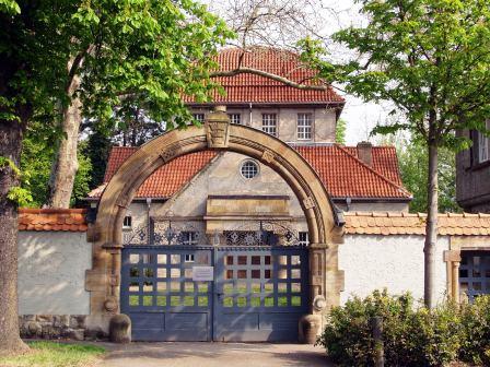 Bild Jüdische Trauerhalle Worms Hochheim