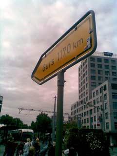 Bild Gurs Wegweiser Mannheim