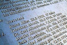 Bild Mahnmal am Hauptbahnhof Bielefeld