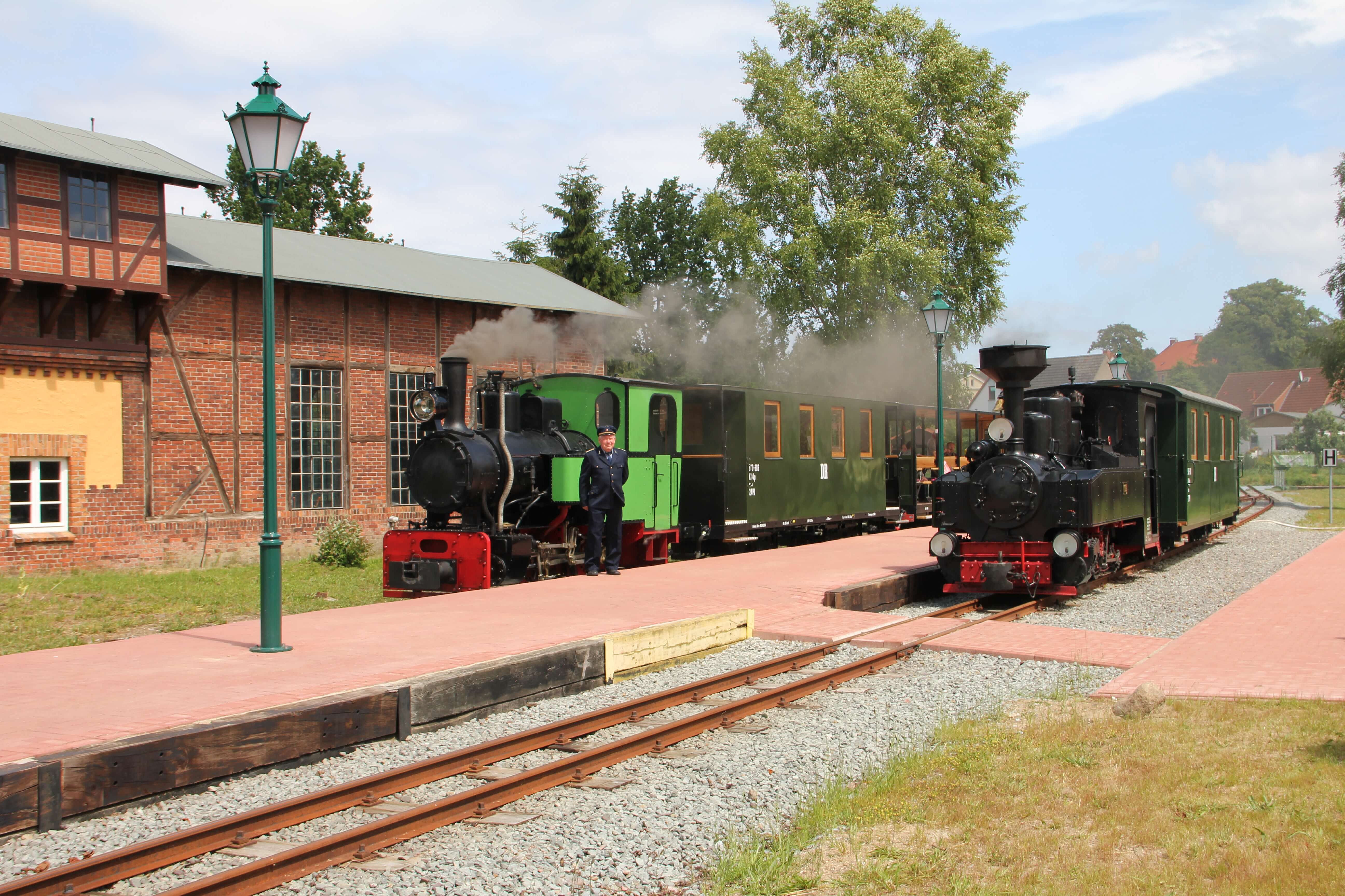 Bild Schmalspurbahn Lütt Kaffeebrenner Klütz