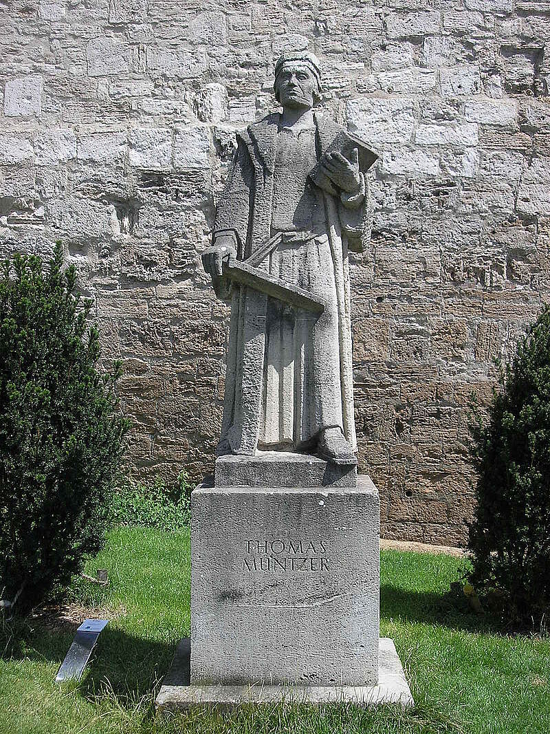 Bild Thomas Müntzer Denkmal Mühlhausen