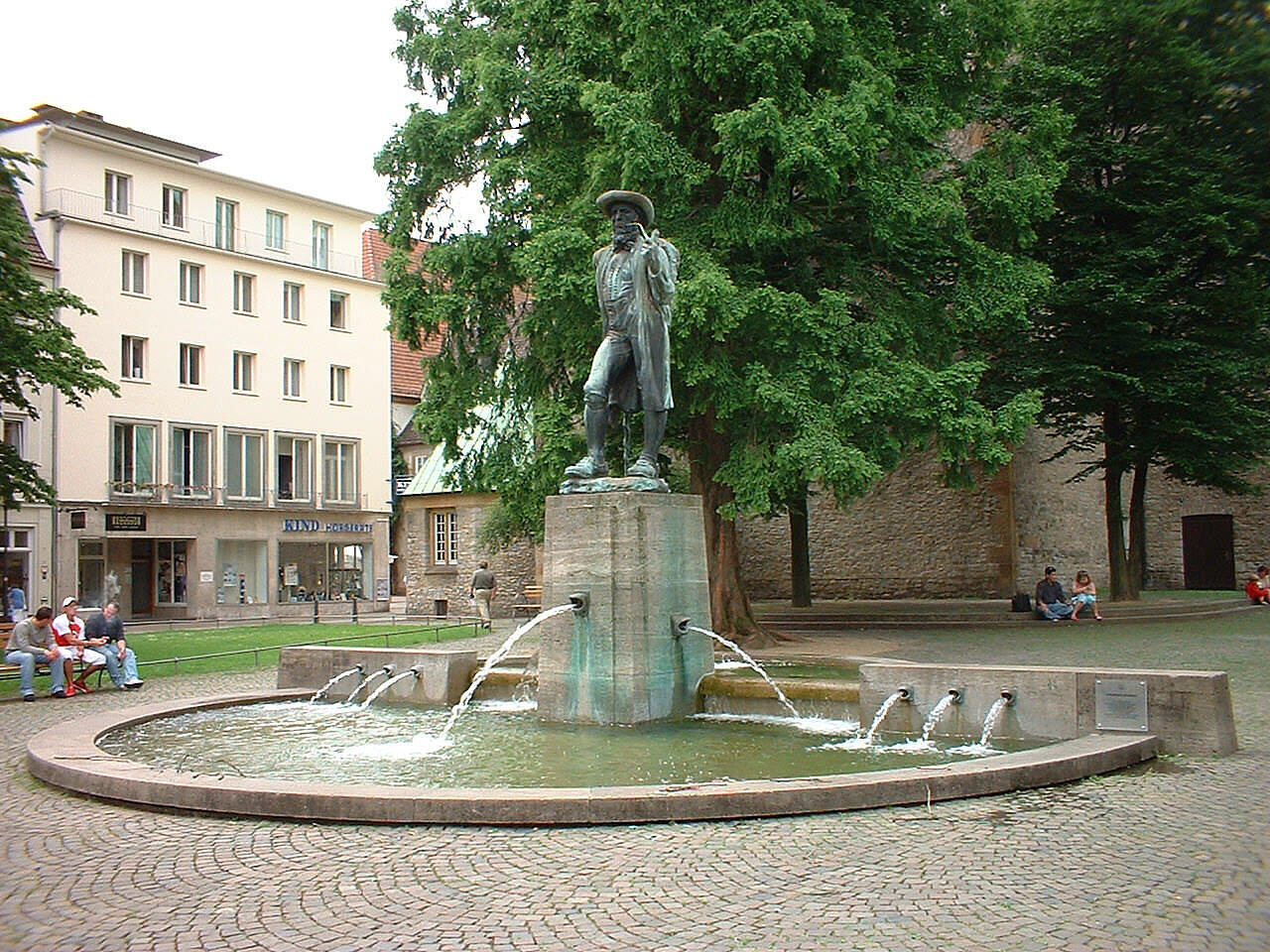 Bild Leineweber Denkmal Bielefeld