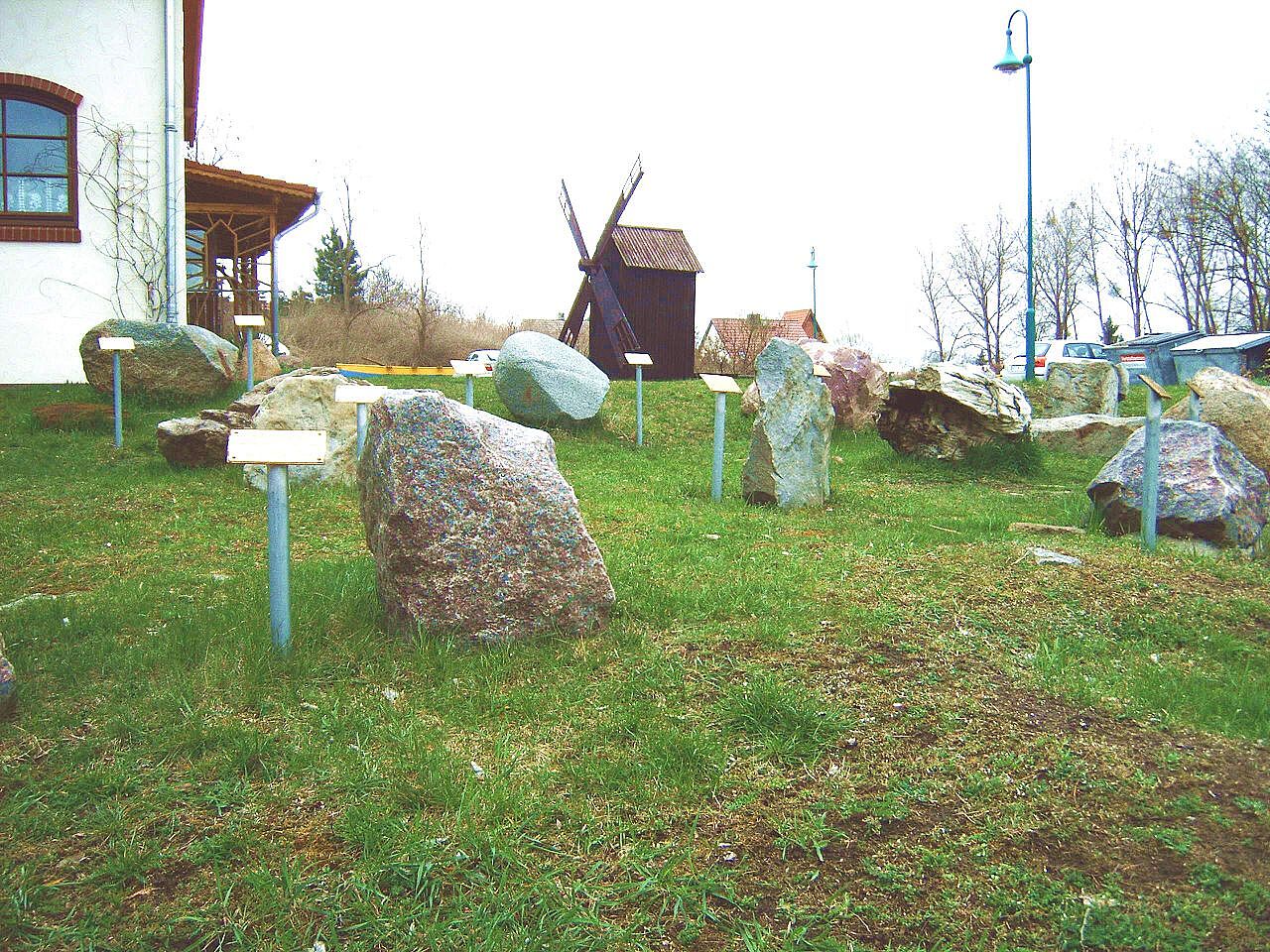 Bild Gesteinsgarten Gommern