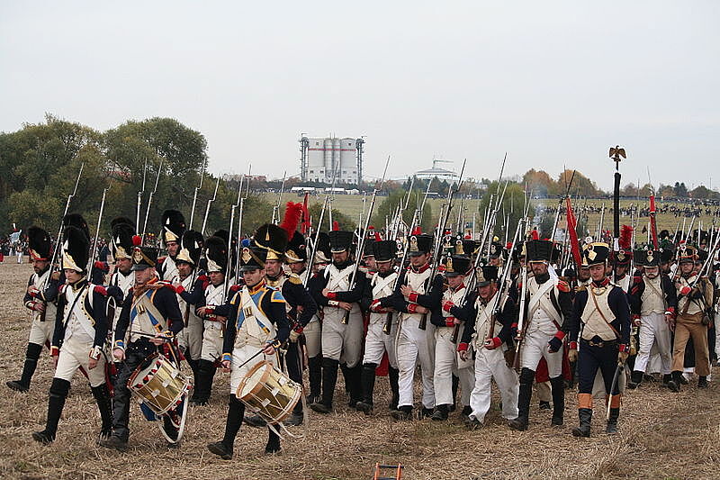Bild Reenactment Leipzig Markkleeberg