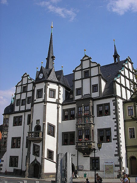 Bild Rathaus Saalfeld