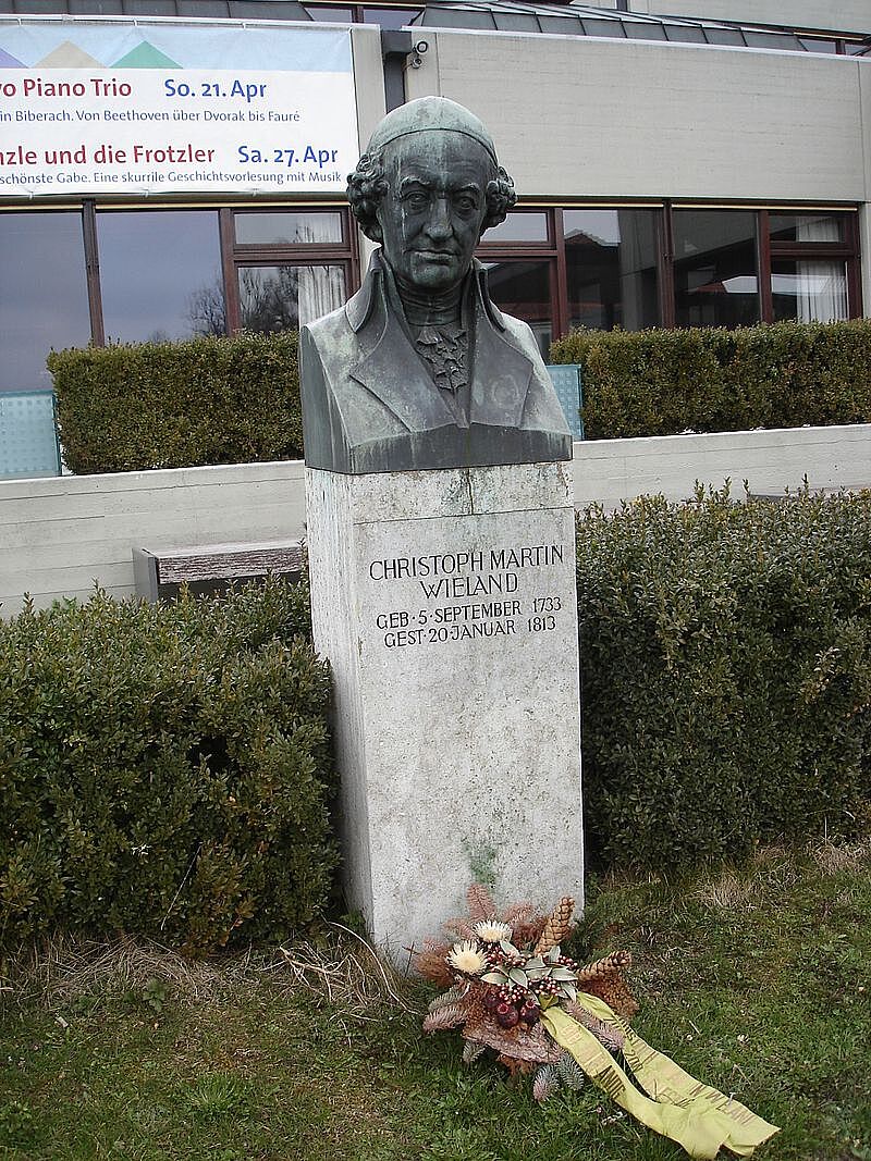 Bild Wieland Denkmal Biberach an der Riß