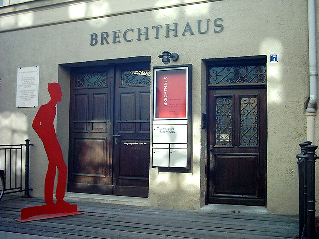 Bild Gedenkstätte für Bertolt Brecht Augsburg