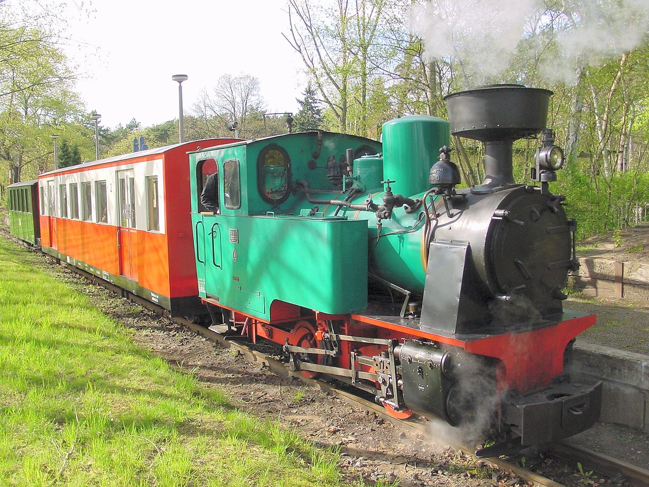 Bild Berliner Parkeisenbahn Wuhlheide