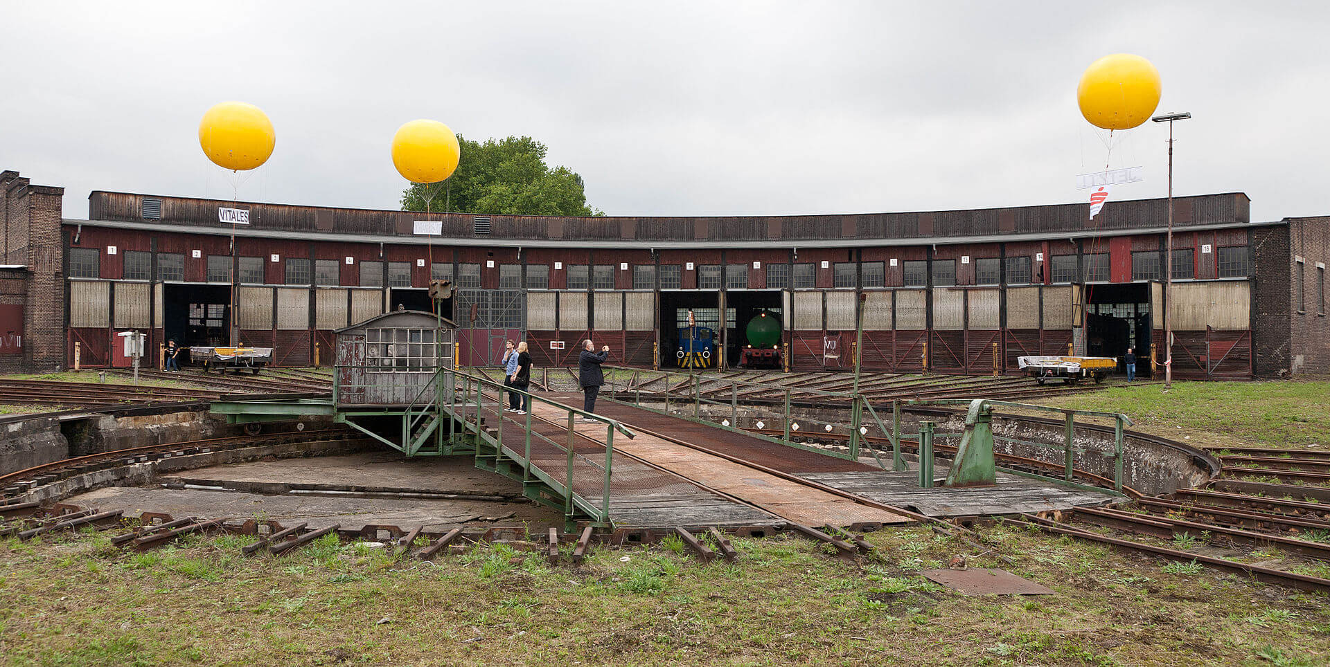 Bild Bahnbetriebswerk Gelsenkirchen Bismarck