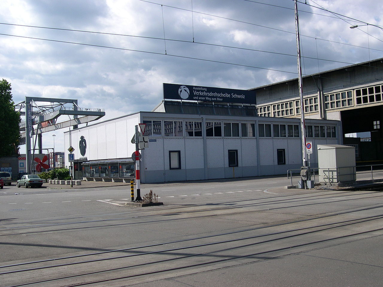 Bild Verkehrsdrehscheibe Schweiz Basel