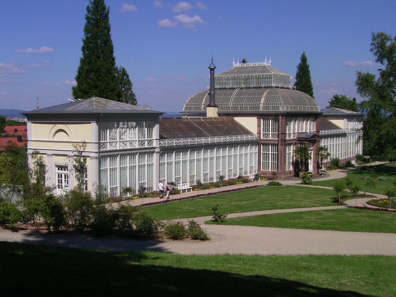 Bild Gewächshaus im Bergpark Wilhelmshöhe Kassel