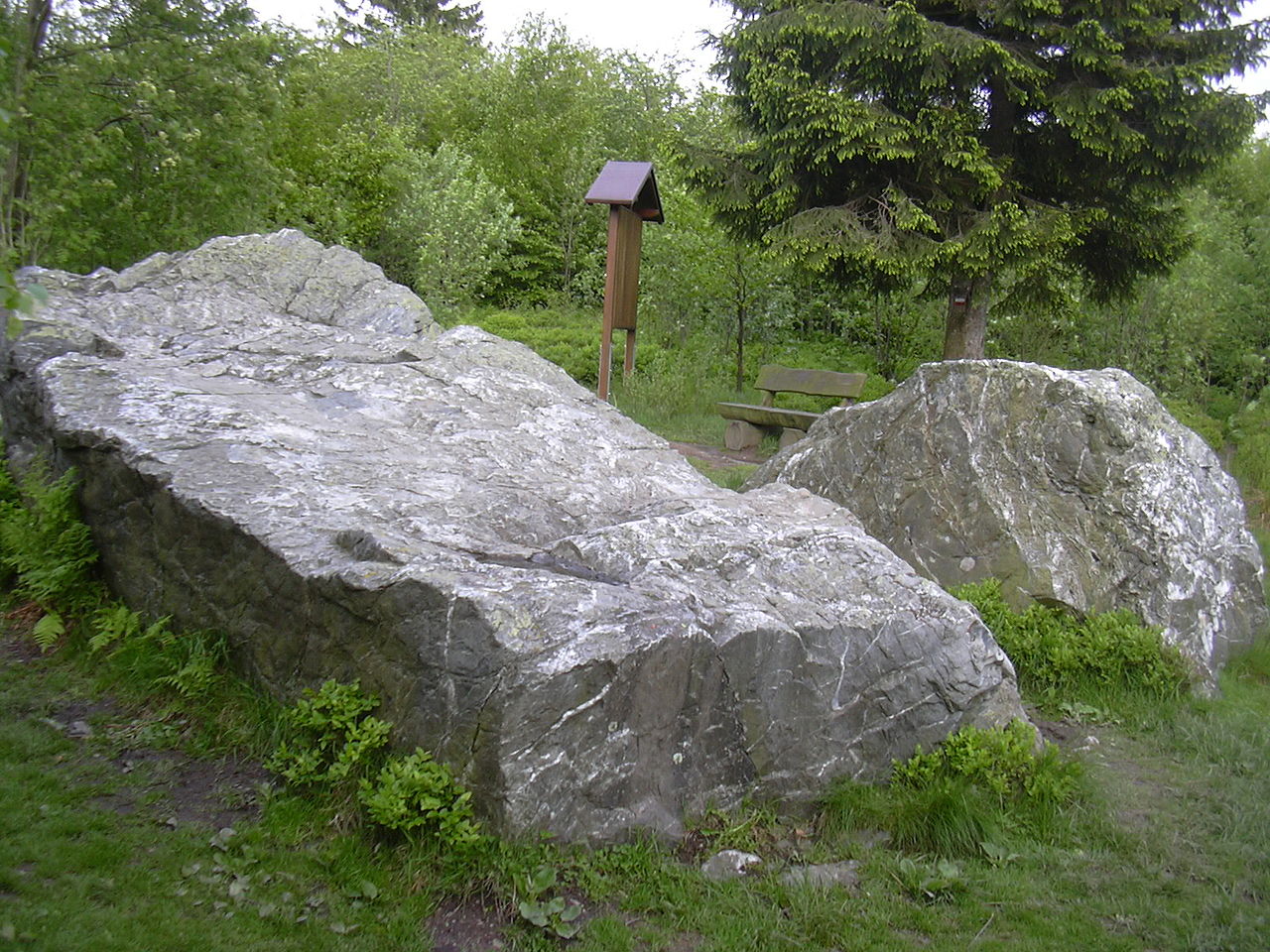 Bild Kaiser Karls Bettstatt Monschau