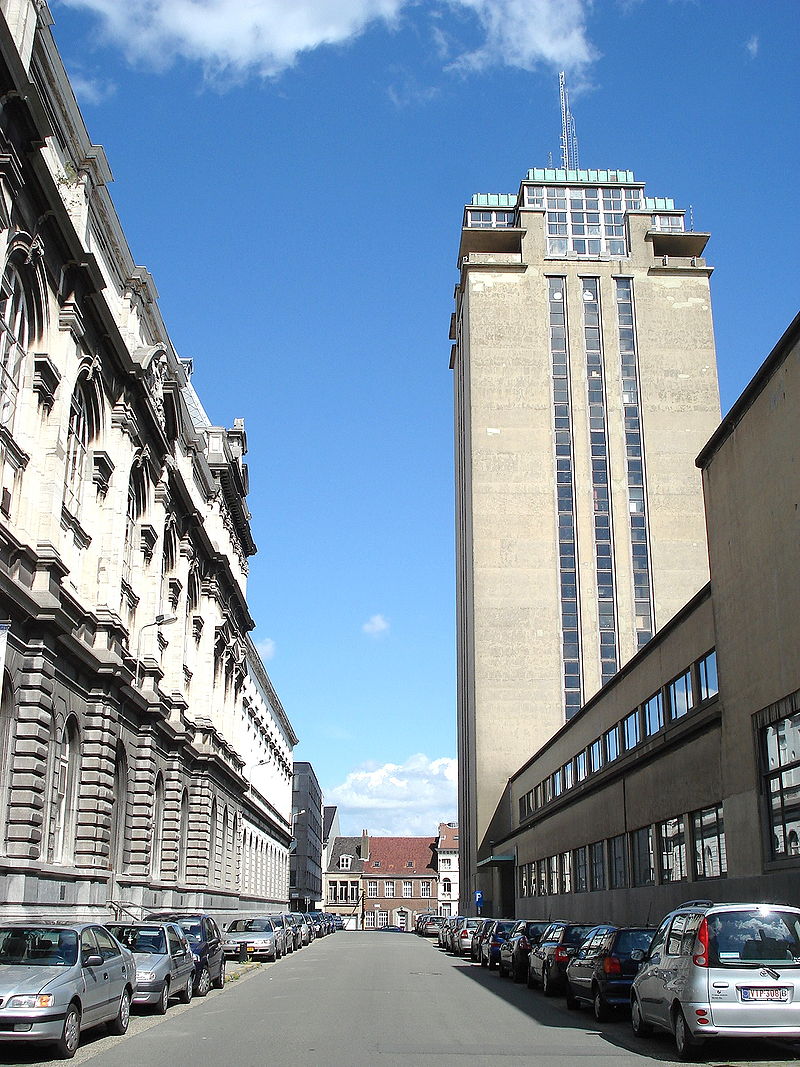 Bild Bücherturm Gent