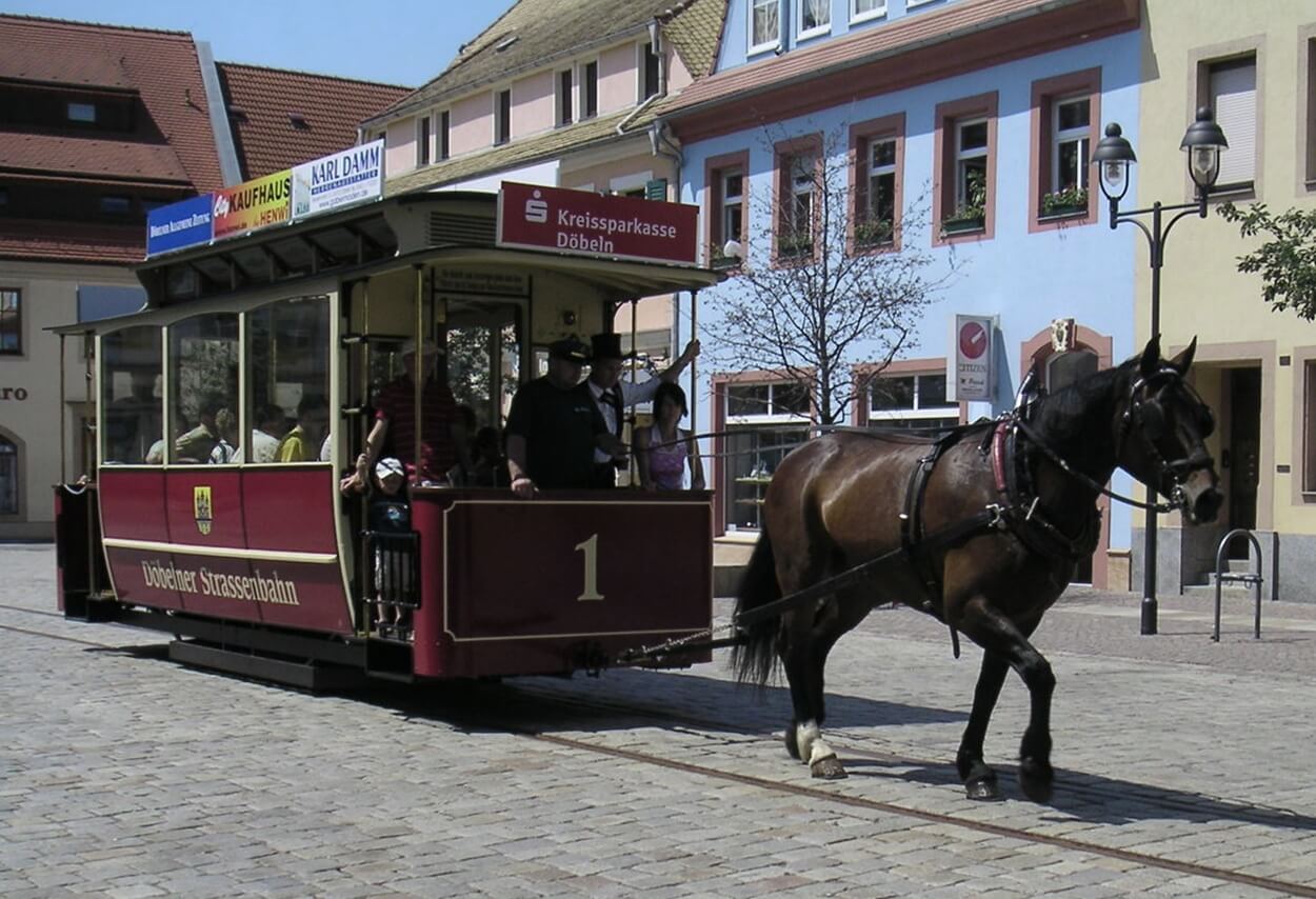 Bild Döbelner Pferdebahn